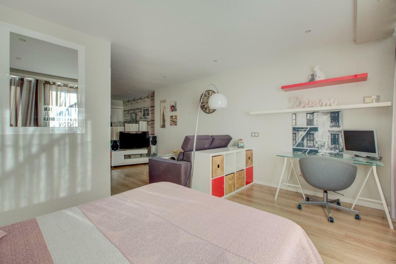Apartamento Loft En Plaza Espana Madrid Dış mekan fotoğraf